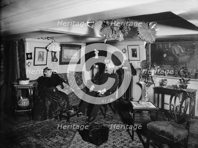 U.S.S. Vermont, Capt. Casey, between 1890 and 1901. Creator: Unknown.