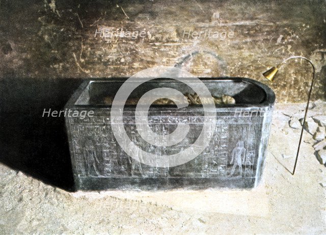 Sarcophagus of Amenhotep II, Ancient Egyptian, 18th Dynasty, 1400 BC. Artist: Unknown