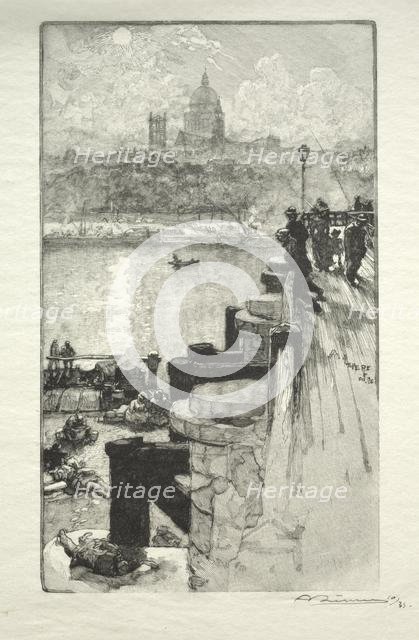 Montagne Ste. Genevieve. Creator: Auguste Louis Lepère (French, 1849-1918).