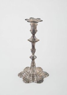 Candlestick, London, 1762/63. Creator: Ebenezer Coker.