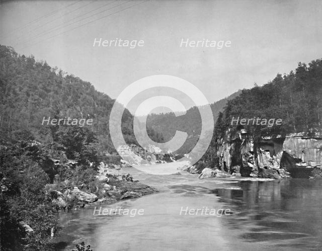 'Dragon Gorge, New River, West Virginia', c1897. Creator: Unknown.