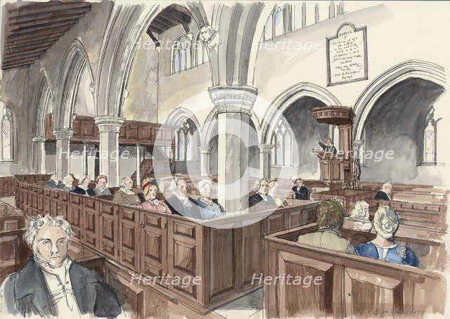 St Peter's Church, Barton-upon-Humber, Lincolnshire. Artist: Liam Wales.