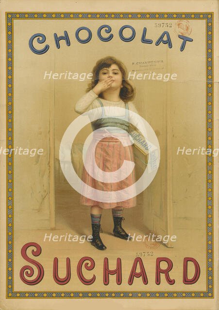 Chocolat Suchard, 1897. Creator: Anonymous.