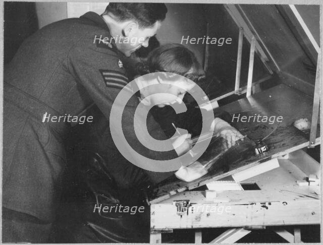 Royal Air Force No. 2 School of Photography, Palatine Road, Blackpool, 1942-1943. Creator: Barnet Saidman.