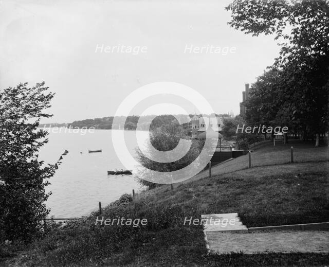 Madison, Wis., Lake Mendota, between 1880 and 1899. Creator: Unknown.