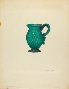 Cream Pitcher, c. 1940. Creator: Janet Riza.