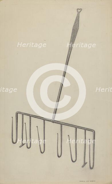 Toast Rack, c. 1939. Creator: Francis Law Durand.