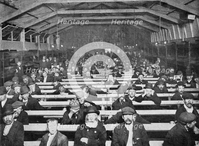 Salvation Army shelter, Blackfriars, London, early 20th century. Artist: Unknown