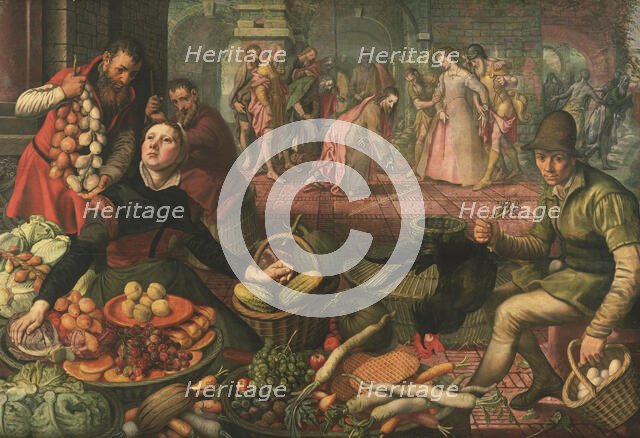 Christ and the Woman taken in Adultery. Creator: Pieter Aertsen.