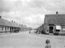 Street in Landskrona, Sweden, c1925. Artist: Unknown