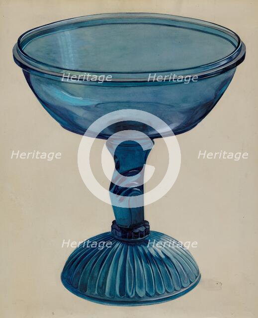 Blue Compote, c. 1936. Creator: Edward White.