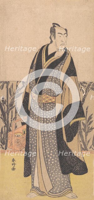 The Actor, Matsumoto Koshiro I 1674-1730 in an Unidentified Role, late 18th century. Creator: Katsukawa Shunko.