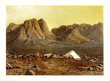 Mount Sinai, Egypt, c1870.Artist: W Dickens