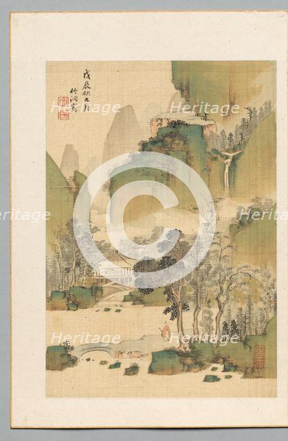 Landscape, 1808. Creator: Chikuto Nakabayashi (Japanese, 1776-1853).