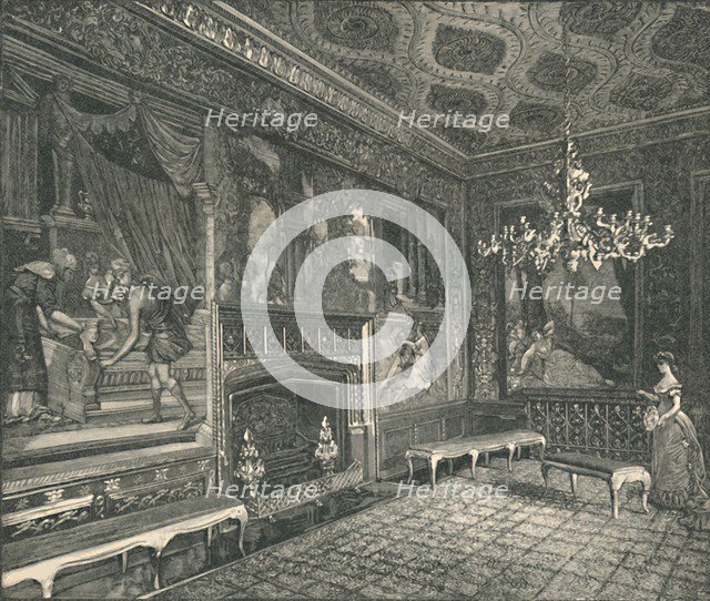'The Tapestry Room', 1886. Artist: Unknown.