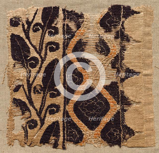 Fragment of a Large Cloth, Perhaps a Pallium, 400s - 500s. Creator: Unknown.