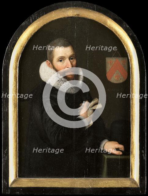 Portrait of Johan Gerritsz van Schoterbosch  (c.1564-1654), 1620. Creator: Jan Verspronck.