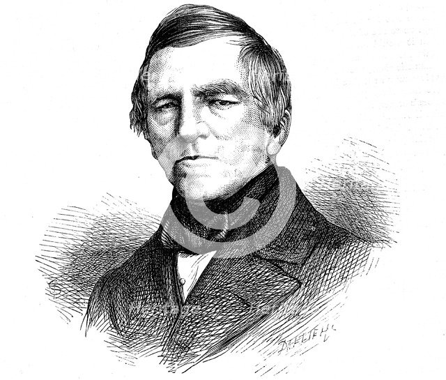 Johann Franz Encke, 19th century German astronomer. Artist: Unknown