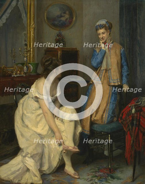 Confidences, c1870. Creator: Raimundo de Madrazo y Garreta.