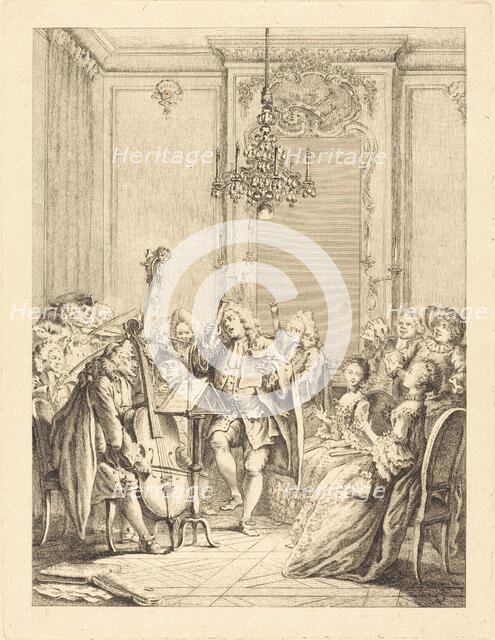 Le concert. Creator: Jean Claude Richard Saint-Non.