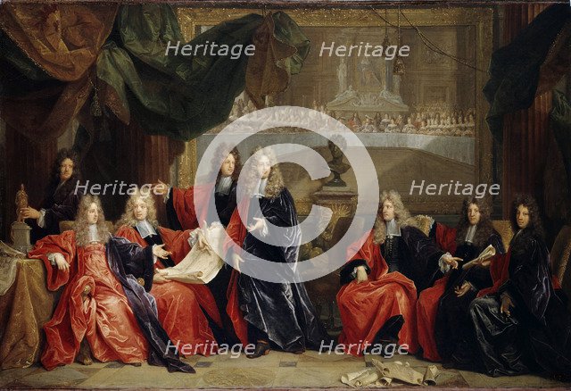 Provost and Municipal Magistrates of Paris', 1689. Creator: Largillière, Nicolas, de (1656-1746).