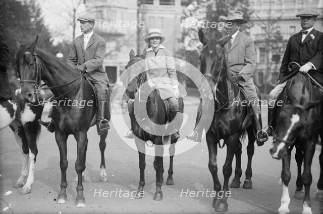 Riding And Hunt Club - Delano, 2nd from Right, 1915. Creator: Harris & Ewing.