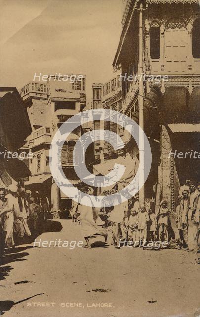'Street Scene, Lahore', . Creator: Unknown.