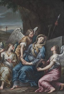 The Virgin Mourning at the Tomb, 1764. Creator: Lorenzo Gramiccia.