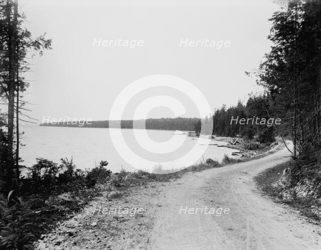 British Landing, Mackinac Island, between 1880 and 1899. Creator: Unknown.