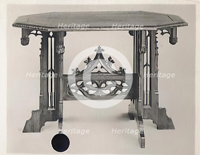 Table, Polygonal, Franco-Netherlandish, 15th century. Creator: Unknown.