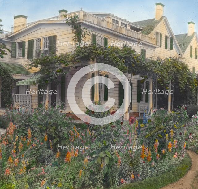 "The Appletrees," Henry Eugene Coe house, Southampton, New York, 1914. Creator: Frances Benjamin Johnston.