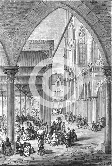 'Columbia Market', 1872.  Creator: Gustave Doré.