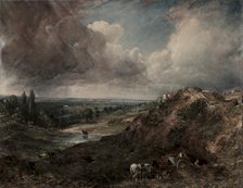 Branch Hill Pond, Hampstead, 1828. Creator: John Constable (British, 1776-1837).