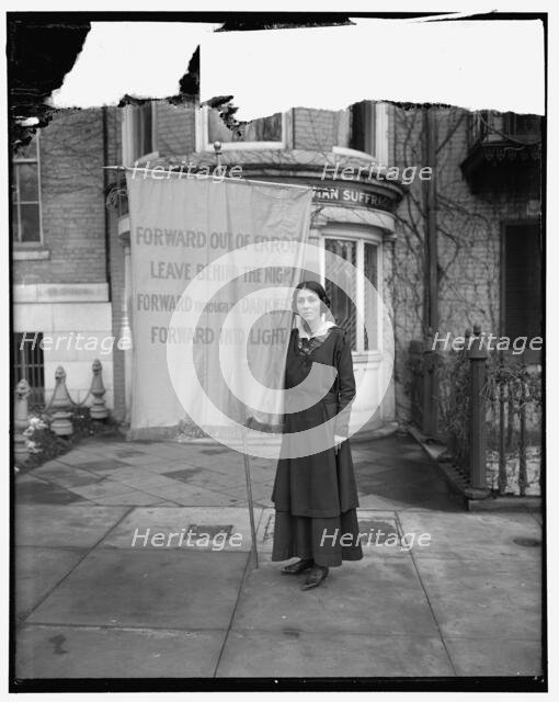 Congressional Union of Woman Suffrage, between 1910 and 1920. Creator: Harris & Ewing.