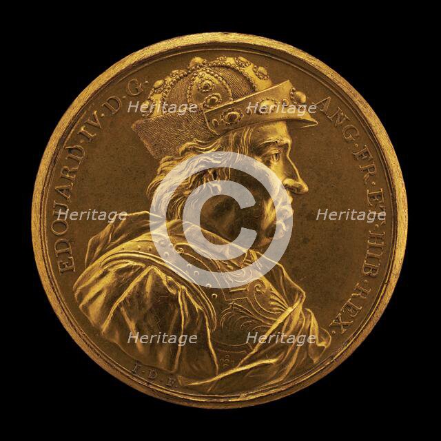 Edward IV, 1442-1483, King of England 1461 [obverse], 1731. Creator: Jean Dassier.