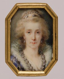 Maria Louisa (1745-1792), Empress of Austria, ca. 1790. Creator: Heinrich Friedrich Füger.