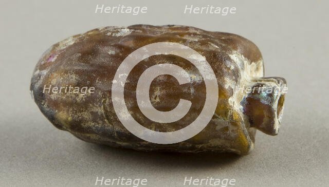 Flask in the Shape of a Date, 1st century. Creator: Unknown.