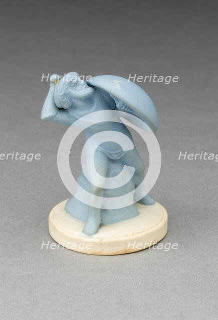 Chess Piece: Pawn, Burslem, 19th century. Creator: Wedgwood.