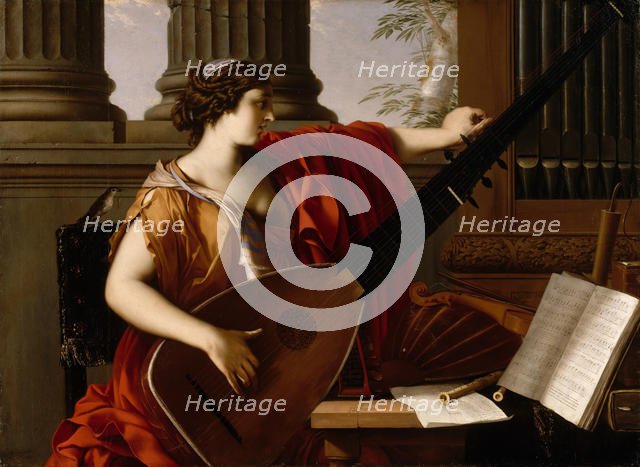 Allegory of Music, 1649. Creator: Laurent de la Hyre.