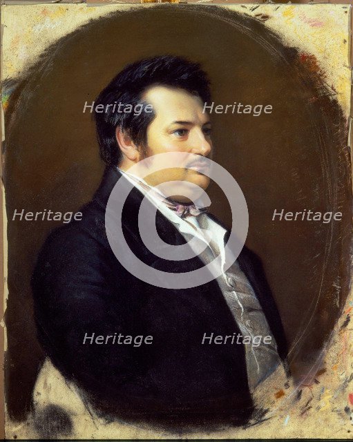 Portrait of Honoré de Balzac (1799-1850), 1842.