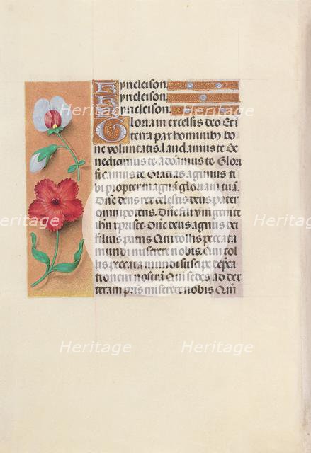 Hours of Queen Isabella the Catholic, Queen of Spain: Fol. 89v, c. 1500. Creator: Master of the First Prayerbook of Maximillian (Flemish, c. 1444-1519); Associates, and.