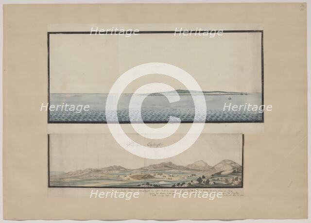 Stock farm of Hermanus Engelbrecht, near the Kamiesbergen, 1778-1779. Creator: Robert Jacob Gordon.
