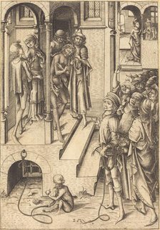 Ecce Homo, c. 1480. Creator: Israhel van Meckenem.