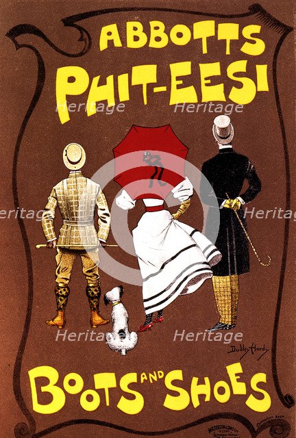 'Abbotts Phit-Eesi Boots and Shoes', c1887-1922. Artist: Dudley Hardy