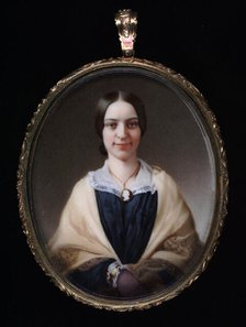 Mrs. John Willis Ellis (Mary White), 1846. Creator: John Henry Brown.