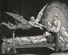 The Divine Comedy, (1307-1321): Inferno (Hell), 1888. Creator: Jean Edouard Dargent.