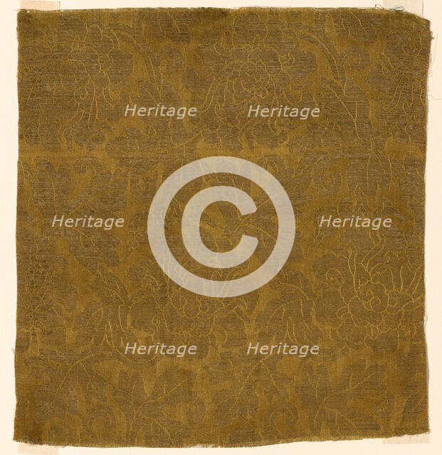 Fragment, Japan, 18th century, late Edo period (1789-1868)/ Meiji period (1868-1912). Creator: Unknown.