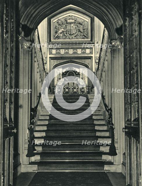 'Staircase in the Speaker's House', 1947. Creator: Unknown.