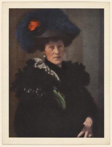 Portrait-Lady H., negative 1903; print 1908. Creator: Eduard J Steichen.