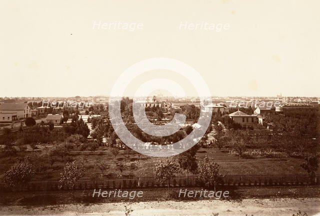Oakland, from Military Academy, 1864, printed ca. 1876. Creator: Carleton Emmons Watkins.